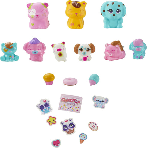 Basic Fun CakePop Cuties, CakePop Bouquet, Squishies, Includes 25 Surprises!