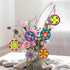 Ayhuhra 30 Sets Summer Mandala Suncatchers Craft Kits Stained Glass DIY Window Paint Art Flower Suncatcher Kits