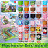 200PCS Set, 3+, Goody King Magnetic Building Blocks - Forest & Volcano Adventure STEM Learning Toys for Kids Ages