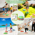 5Pcs 5 3+ Toys Stepping Stones for Kids Toddler: Upgraded Light up & Music Non-Slip Sensory Balance Toys