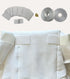 KJ.VOOM (2 100 Adhesive Cloth Diaper Fasteners Peel-Stick-Adjust | Replaces Diaper Pins & Snaps | Hook-&-Loop Tabs