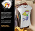Mermaid Coloring Kit for Girls - DIY Shirt with 10 Fabric Markers and Alphabet Stencil