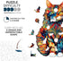 Wooden Puzzle for Adults, Cat Wooden Jigsaw Puzzles for Adults, Unique Animal Shape Wood Cut Puzzles for Family Friend(S-8.3 * 6.6in-80pcs)