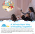 Moonlite Storybook Reels for Flashlight Projector - Uni the Unicorn - Single Reel Pack for Kids 12 Months and Up