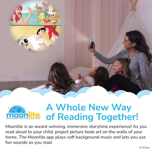 Moonlite Storybook Reels for Flashlight Projector, Kids Toddler | Where is Baby’s Belly Button | Single Reel Pack
