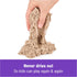 Kinetic Sand Folding Sand Box, 2lbs of All-Natural Play Sand, 7 Molds and Tools