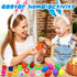 24 Pcs Easter Eggs with Mochi Squishy Toys for Kids Easter Eggs Hunt, Cute Easter Toys for Easter Basket Stuffers