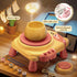 8-12,Ceramic 6+ Skirfy Pottery Wheel for Kids Beginners with Light,Arts and Crafts for Kids Ages Wheel with Painting
