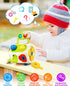 Vanmor Busy Cube for Toddlers Kids, Montessori Sensory Activities Busy Board, 10 in 1 Fidget Cube Autism Learning Travel Toys, Baby Gifts for Christmas