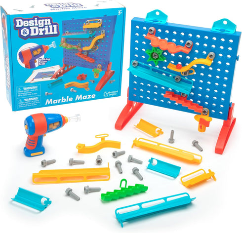 Educational Insights Design & Drill Marble Maze - STEM Building Toys for