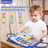 Busy Board Montessori Toys for 1-6 Years Old - Sensory Learning Toys with 10 Pages and 32 Activities for Toddlers