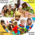 Moiuyrt 150 1in 3 4 5 6 7 8 9 10 11 12 PCS Magnetic Blocks, Magnetic Building Blocks for Kids, Light up Magnet Blocks