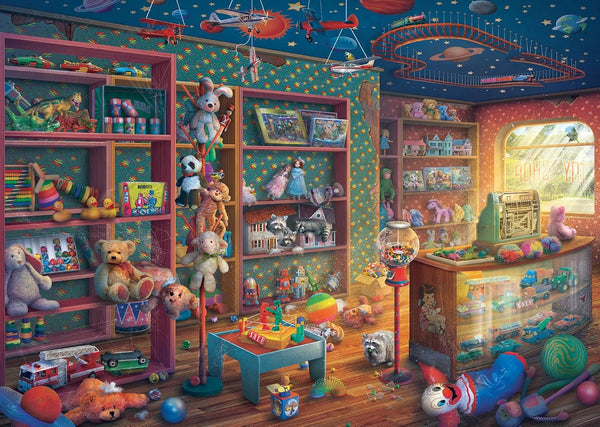 Ravensburger Abandoned Series: Tattered Toy Store 1000 Piece Jigsaw Puzzle for Adults