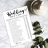 White Theme Bridal Shower Games for 25 Guests, Wedding Shoe Game, Wedding Advice Cards, Reception Games, Bride Groom