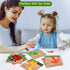 Wooden Puzzles for Toddlers 1-3, Montessori Animal Shape Learning Toys for 1 Year Old Birthday Gift