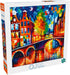 Buffalo Games 300 Piece Jigsaw Puzzle for Adults - Leonid Afremov Amsterdam - Perfect for Game Nights, 21.25 x 15.00