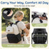 mommore Backpack, Backpack Diaper Bag Large Diaper Bag Travel for Mom Dad, Quick Access Baby Bag with Insulated