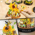 Flower Bouquet Building Sets, Animals Flowers Botanical Collection 548 PCS Mini Bricks Building Blocks Toy for Adults, Valentine's Day for Her (Bee)