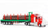1:50 Gemini&Genius Timber Truck Toys for Kids, Heavy Duty Alloy Truck Timber Construction Vehicle, Scale Diecast