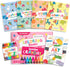 1+,2,3,4 TOYVENTIVE Toddler Coloring Books & Crayons, Toys & Birthday Gifts for Years Old Girls, Toddlers