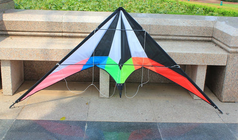 HENGDA KITE Upgrade Star Rhyme Stunt Kite (48 Inch, Dual Line, for Kids and Adults, Handle, Line, Bag Included)