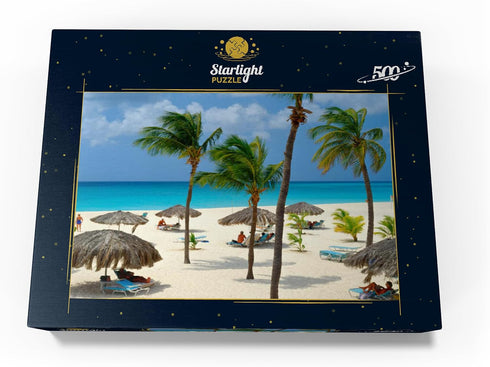 MyPuzzle Eagle Beach, Aruba, Premium 500 Piece Jigsaw Puzzle for Adults