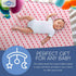 Abstract 100% 28 52 Super Soft Fitted Crib Sheets Jersey Cotton for Boys and Girls - x Fits Full Size Crib and Toddler