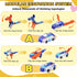dahom Toy,2 Collision Transforming Dinosaur Car Magnetic Cars Transform into Dinosaur Toys for Kids,Boys,Girl,Toddler