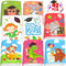 42Pcs Mini Coloring Books for Kindergarten Graduation, Small Activity Books for Kids, Classroom Party Favors, Congrats