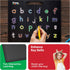12x10 PTB03 PicassoTiles Magnetic Alphabet Board in Dual Sided Learning Pad with Upper and Lowercase Letter Tracing