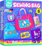 KRAFUN My First Sewing Bag Kit Arts & Crafts for Beginner Kids,