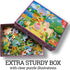 Kids Jigsaw Puzzles (72 Pieces) - Durable Toddler Puzzles for Ages 4-8 - Princess and Unicorn Design