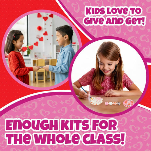 (24 Cat & Dog Wood Painting Kits ct)- Goodie Bag Party Favors for Kids Birthday Party & School Classroom Prizes-Each