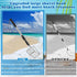 Niuyhe 2 Ps Shell Scooper for Beach, Shark Tooth Sifter with Stainless Steel Adjustable Long Handle, Sand Sifter