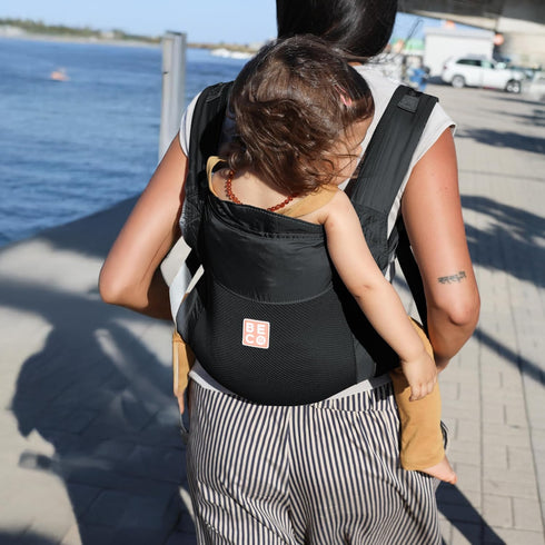 Backpack (1545 lbs) Beco Fly Lightweight Baby Carrier - Compact, Foldable & Ultralite Toddler and Baby Carrier