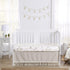 Sweet Jojo Designs Boho Fringe Boy or Girl Baby Nursery Crib Bed Skirt Dust Ruffle - Gender Neutral Beige Tan Taupe