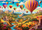 Whimsical Hot Air Balloon Jigsaw Puzzle for Adults, 1000 Pieces, Fun Puzzle Game for Adults