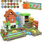 ANDENLEY Magnetic Blocks - 100PCS Magnet Tiles Stacking Construction Building Blocks Cubes, STEM