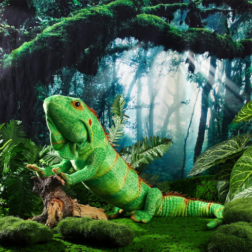 Syhood Lizard Stuffed Animals - 37.4'' Realistic Plush Toy Lizard, Soft Plush Reptile Gift for Kids