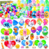 Jookamar 165PCS Prefilled Easter Eggs with Toys Inside, Easter Eggs Fillers Basket Stuffers