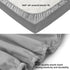 28x52 Inch 8 Inch HBHLFZ Crib Sheets for Boys, Girls, Fitted Crib Sheet - Deep Pocketed Fixed Sheet - Soft