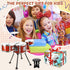 Set Set 3-5 3 3 4 5 Kids Drum Music Toy Drum for Toddlers Ages Jazz Drums Kit with Stool, Drums Percussion Musical