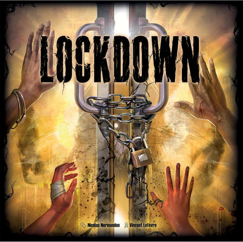 Lockdown Board Game - Survive the Horrific Monster Onslaught, Semi-Cooperative Survival Strategy Game for Ages 14+