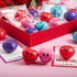 36 Packs JOYIN Heart Shape Stress Ball with Cards Stress Relief Fidget Toy for Valentine Party Favors, Classroom Prize