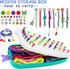 Friendship Bracelet Making Kit Toys for Girls, Ages 7-12 Girls Gifts Ideas, Arts and Crafts String Maker, Bracelet DIY, Kids Jewelry Kit, Best Gifts Ideas for Kids Age 7 8 9 10 11 12 Year Old by Coiinala