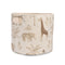 Crane Baby Fabric Round Nursery Storage Basket, Toy Storage, Safari Animal, 13"x12",