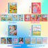 8 Pack Reusable Water Coloring Books for Toddlers, Mess-Free Paint with Water Books, Portable Educational Doodle Toy
