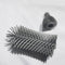 2 Pack Baby Bottle Cleaner Replacement Heads - Compatible with Electric and Silicone Bottle Brush Sets, Grey