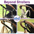 Stroller Hooks 2 Pack, Organizer Clip for Travel Purse, Shopping, Diaper Bags