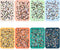 8 Pcs 15'' x 10.5'' Extra Large Puzzle Sorting Trays Stackable Puzzle